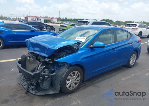 2017 Hyundai Elantra Se from USA, damaged, VIN 5NPD74LF9HH132614